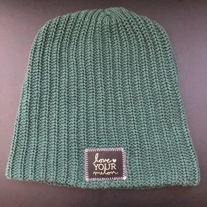 Love Your Melon Gold Foil Beanie